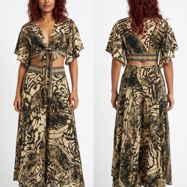 Jungle Luxe Two-Piece Set