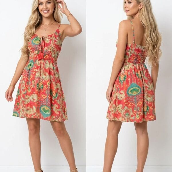 Magnolia Breeze Smocked Cami Mini Dress