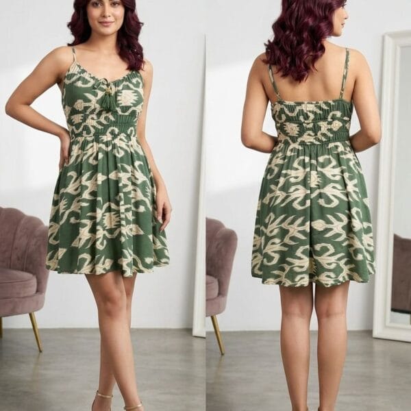 Orchid Valley Smocked Cami Mini Dress